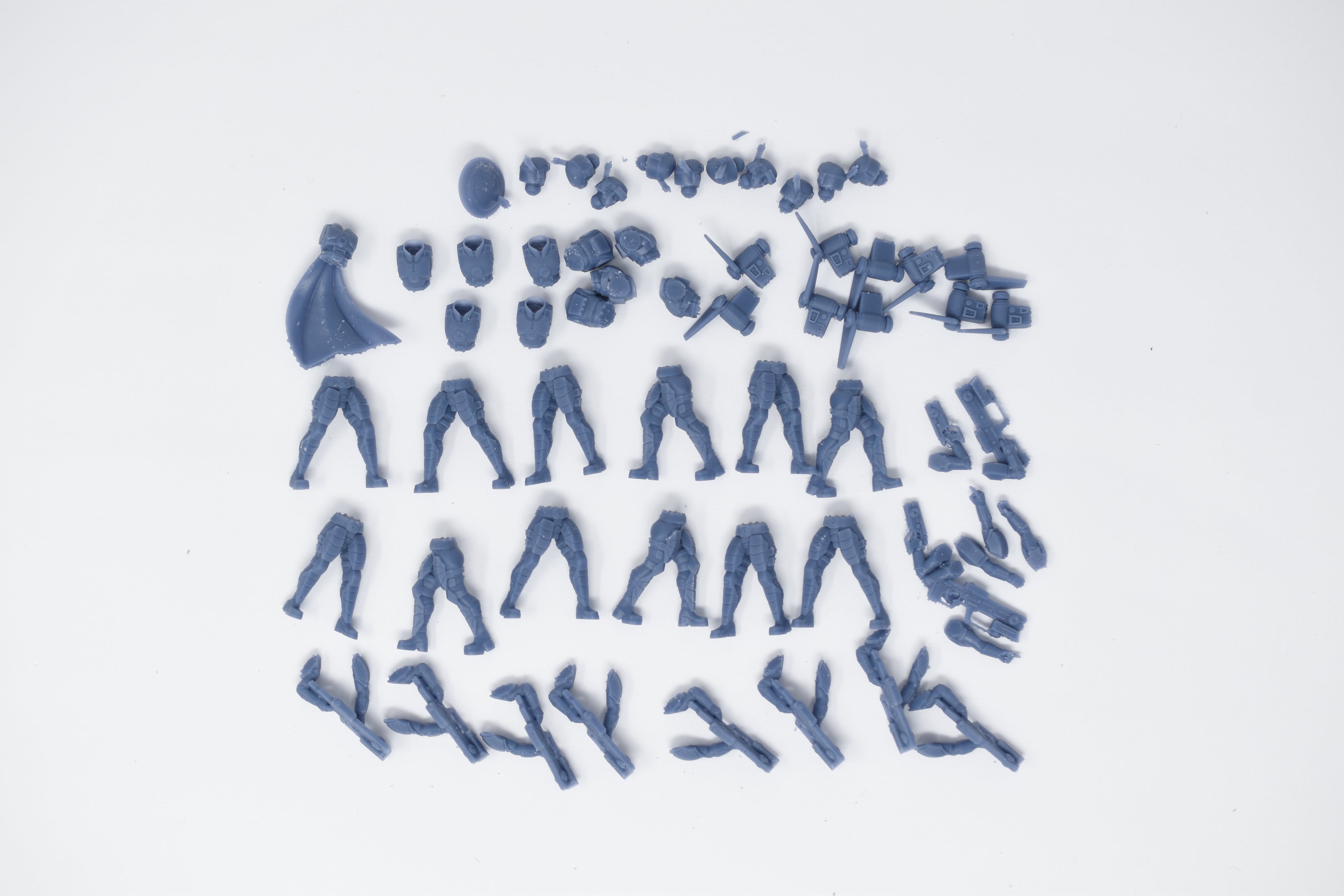 Greater Good Human Auxiliaries 2. 3D printed mini.