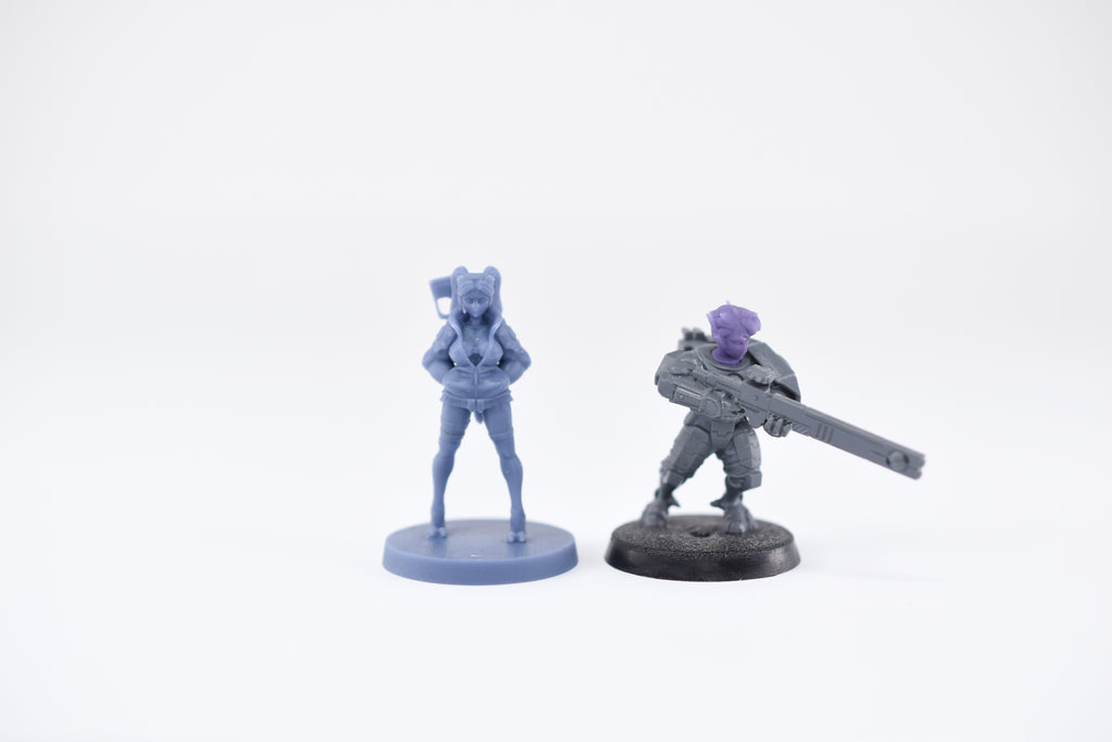 Greater Good Rebecca. 3D printed mini.