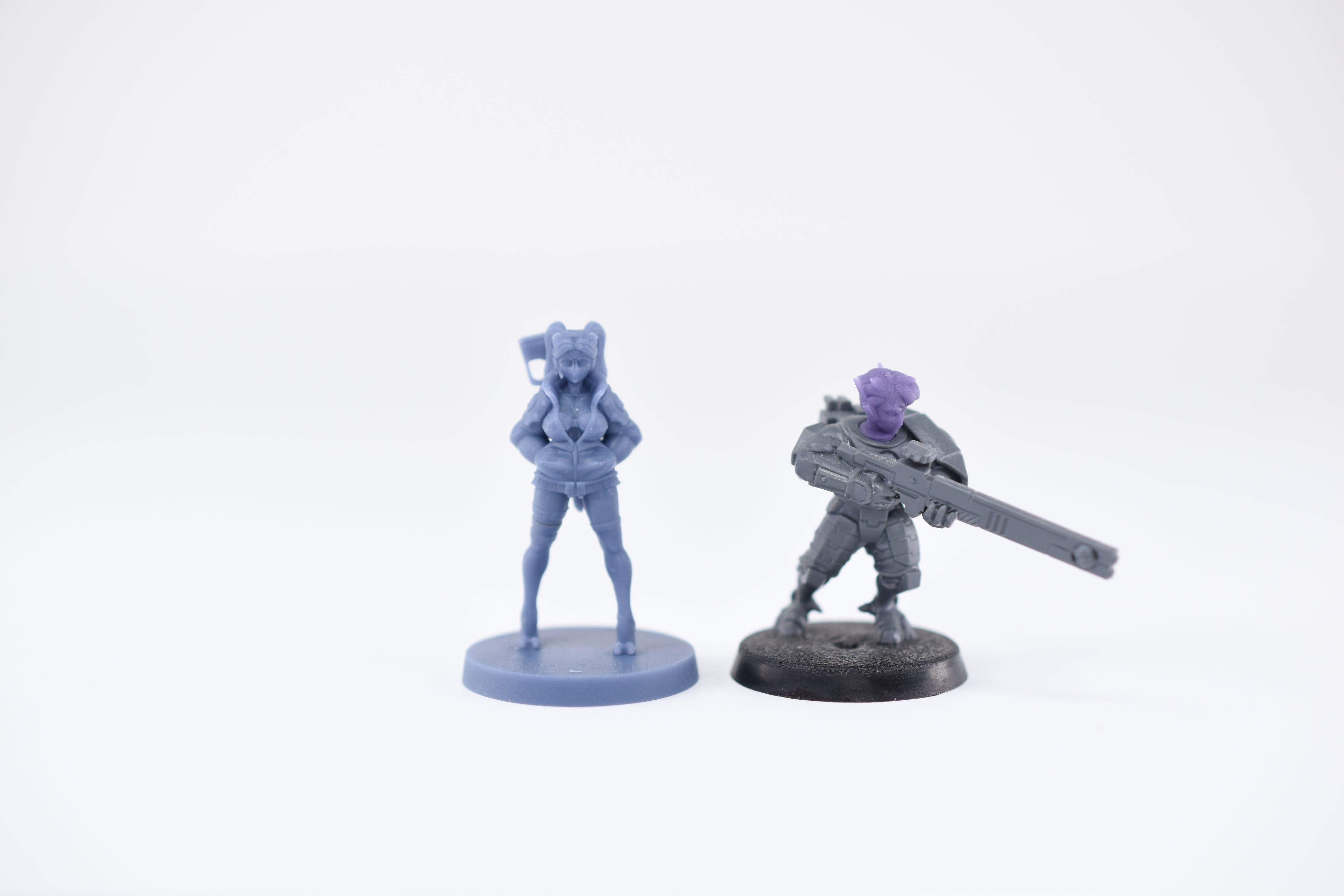 Greater Good Rebecca. 3D printed mini.