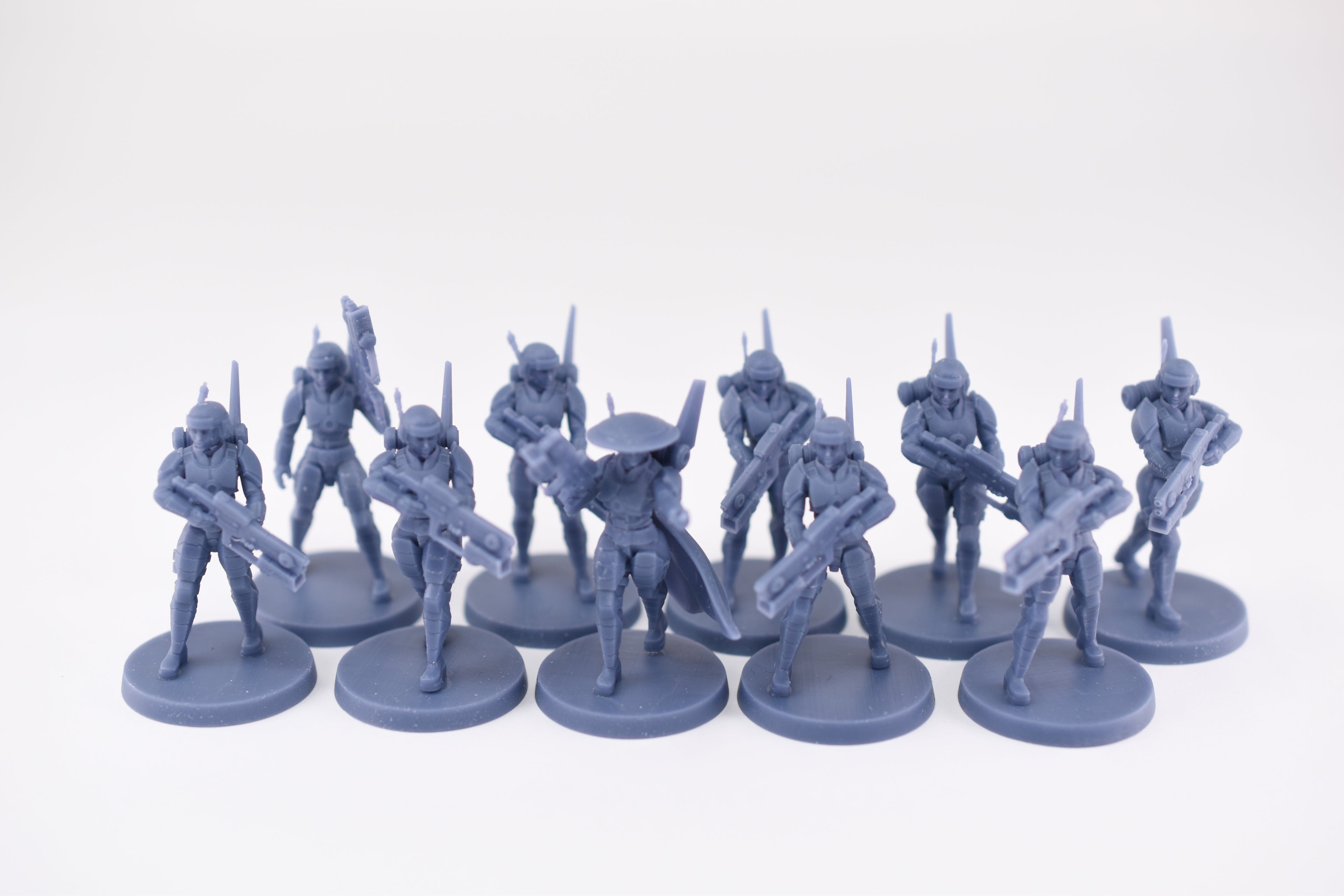 Greater Good Human Auxiliaries 2. 3D printed mini.