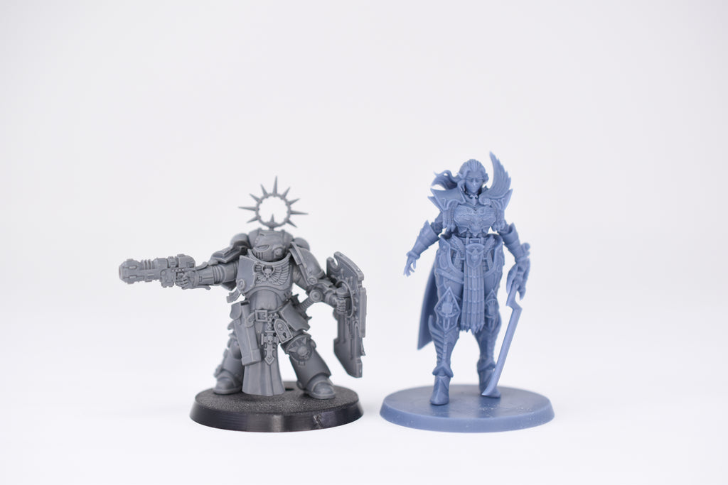 Matriarch Lady Fulgra. 3D printed mini.