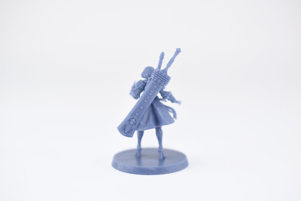 Space Nuns Sister Nier 2. 3D printed mini.