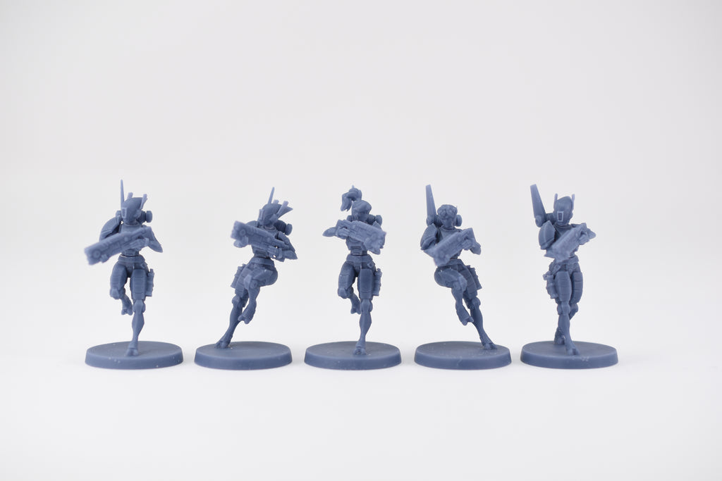 Greater Good Breachers. 3D printed mini.