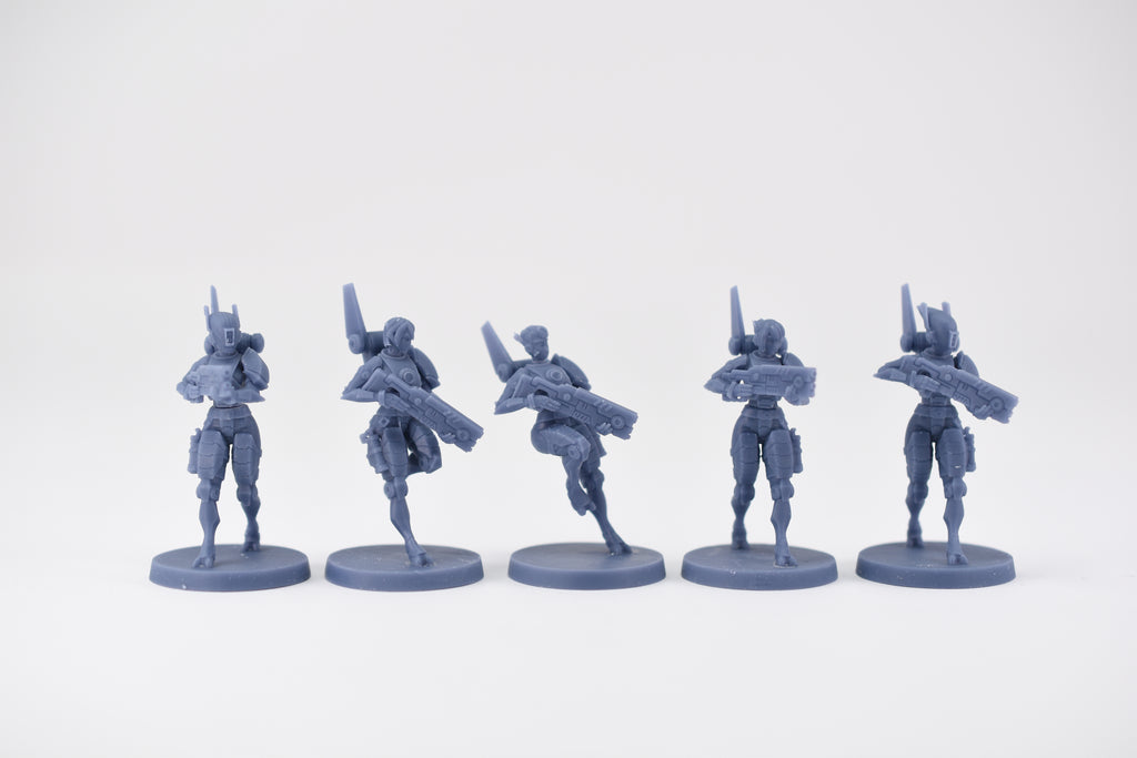 Greater Good Breachers. 3D printed mini.