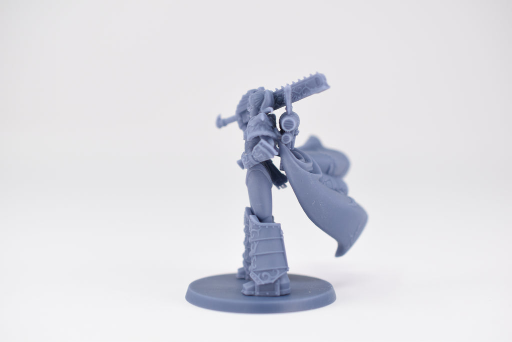 Matriarch Lady Dorn 2 Waifu. 3D printed mini.