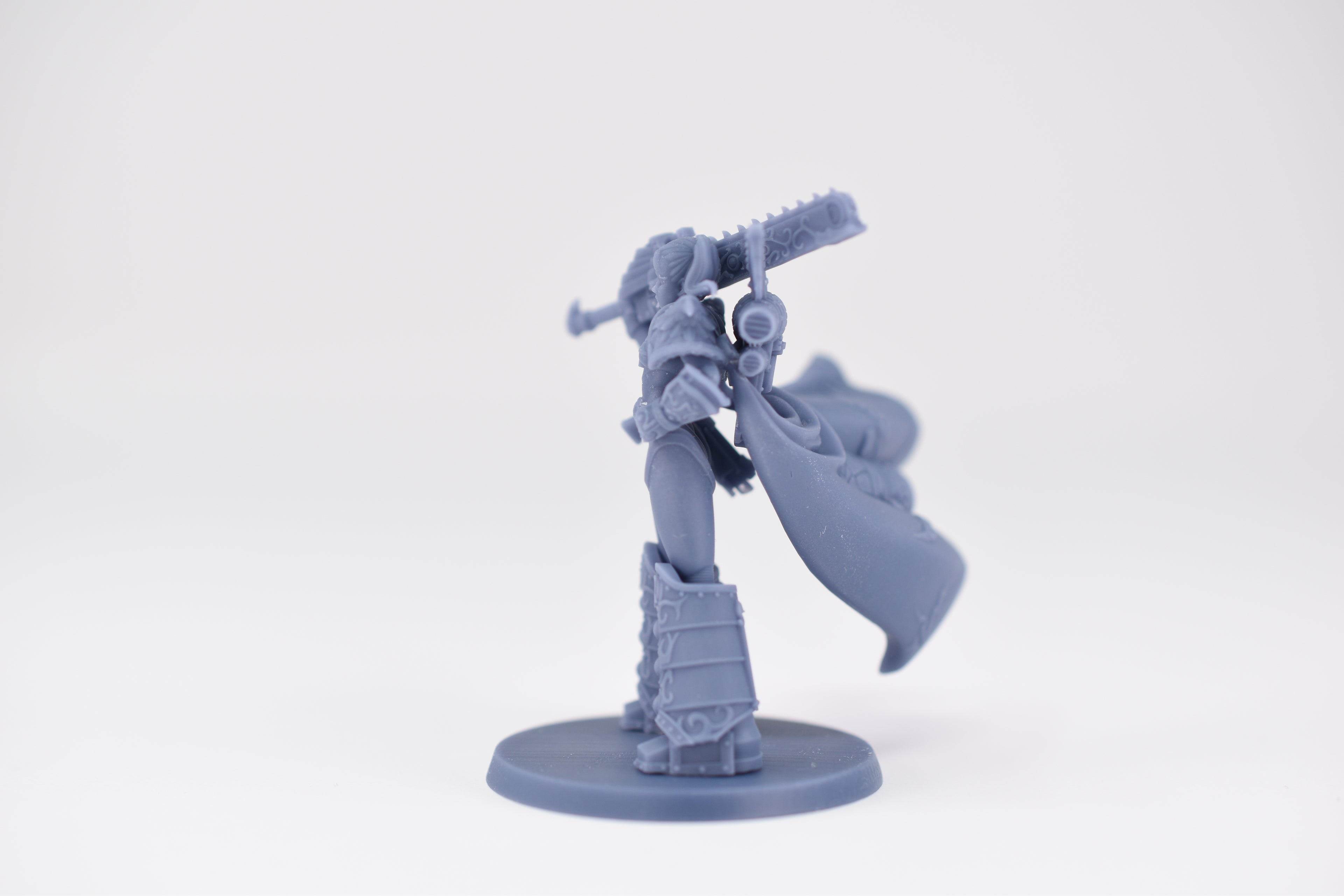 Matriarch Lady Dorn 2 Waifu. 3D printed mini.