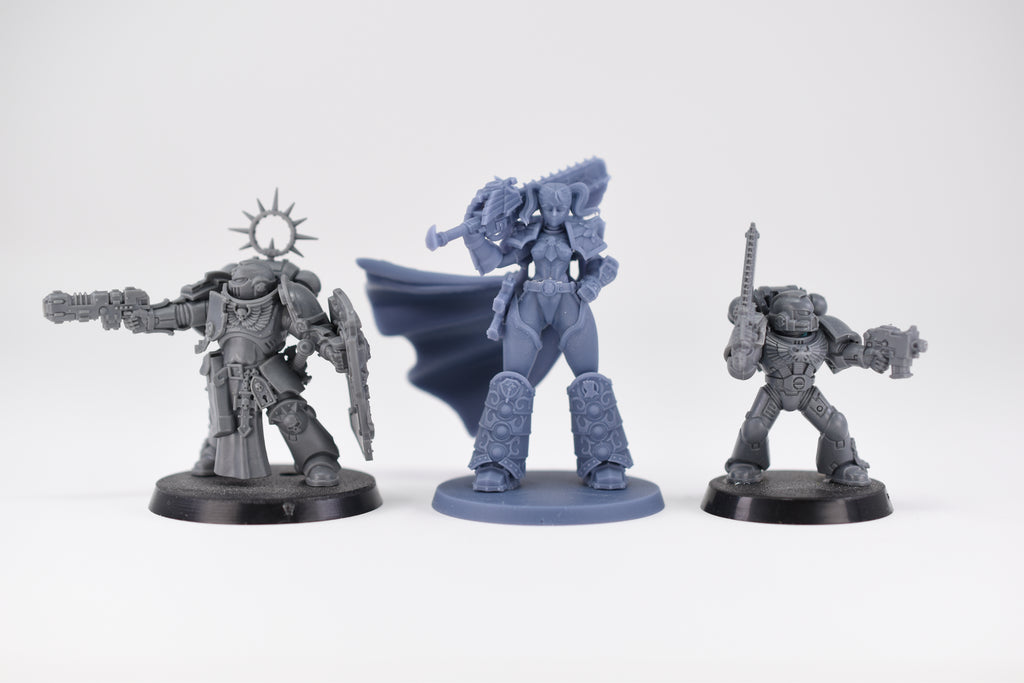 Matriarch Lady Dorn 2 Waifu. 3D printed mini.