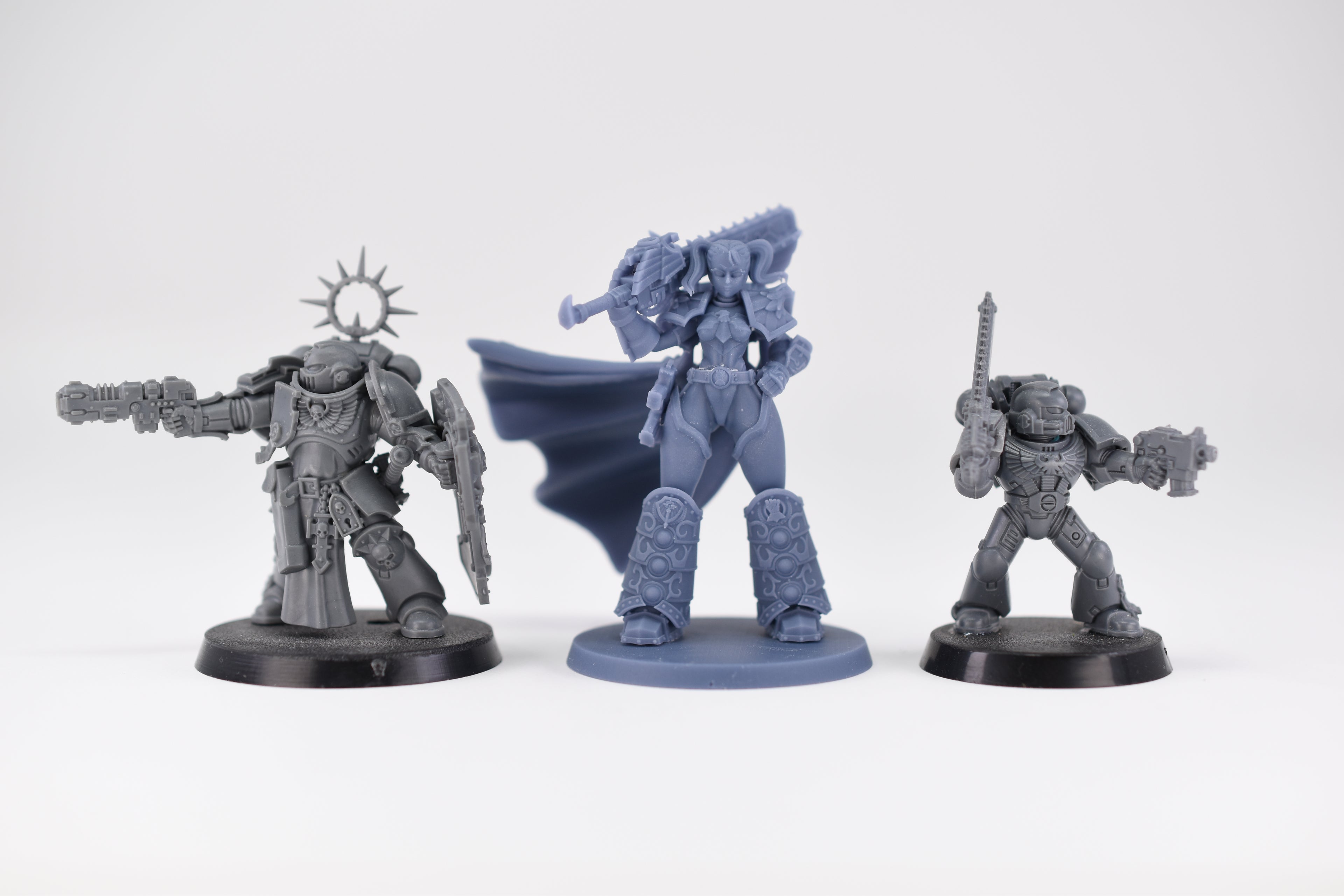 Matriarch Lady Dorn 2 Waifu. 3D printed mini.