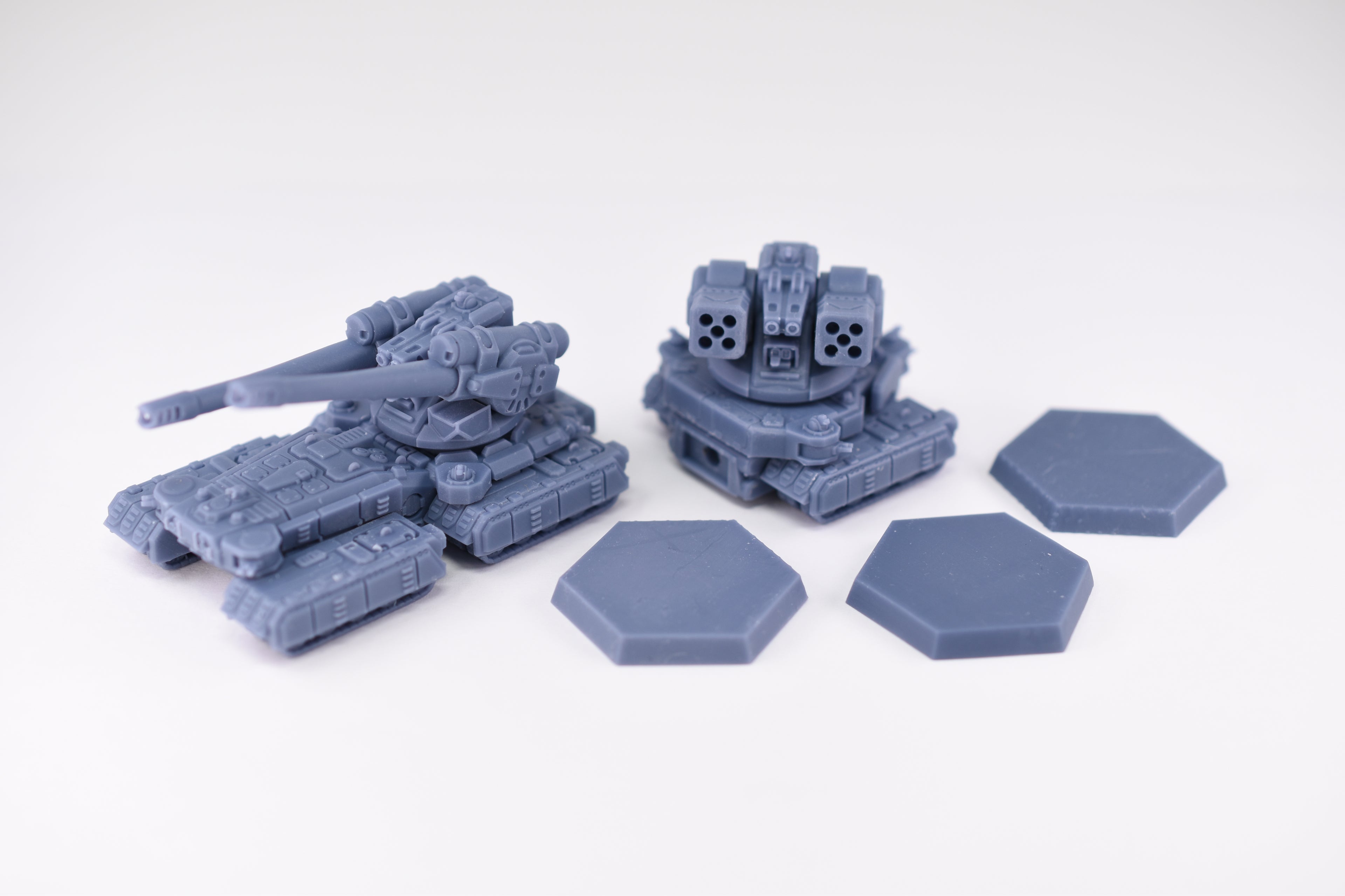 Daster Superheavy Artillery. 3D printed mini.