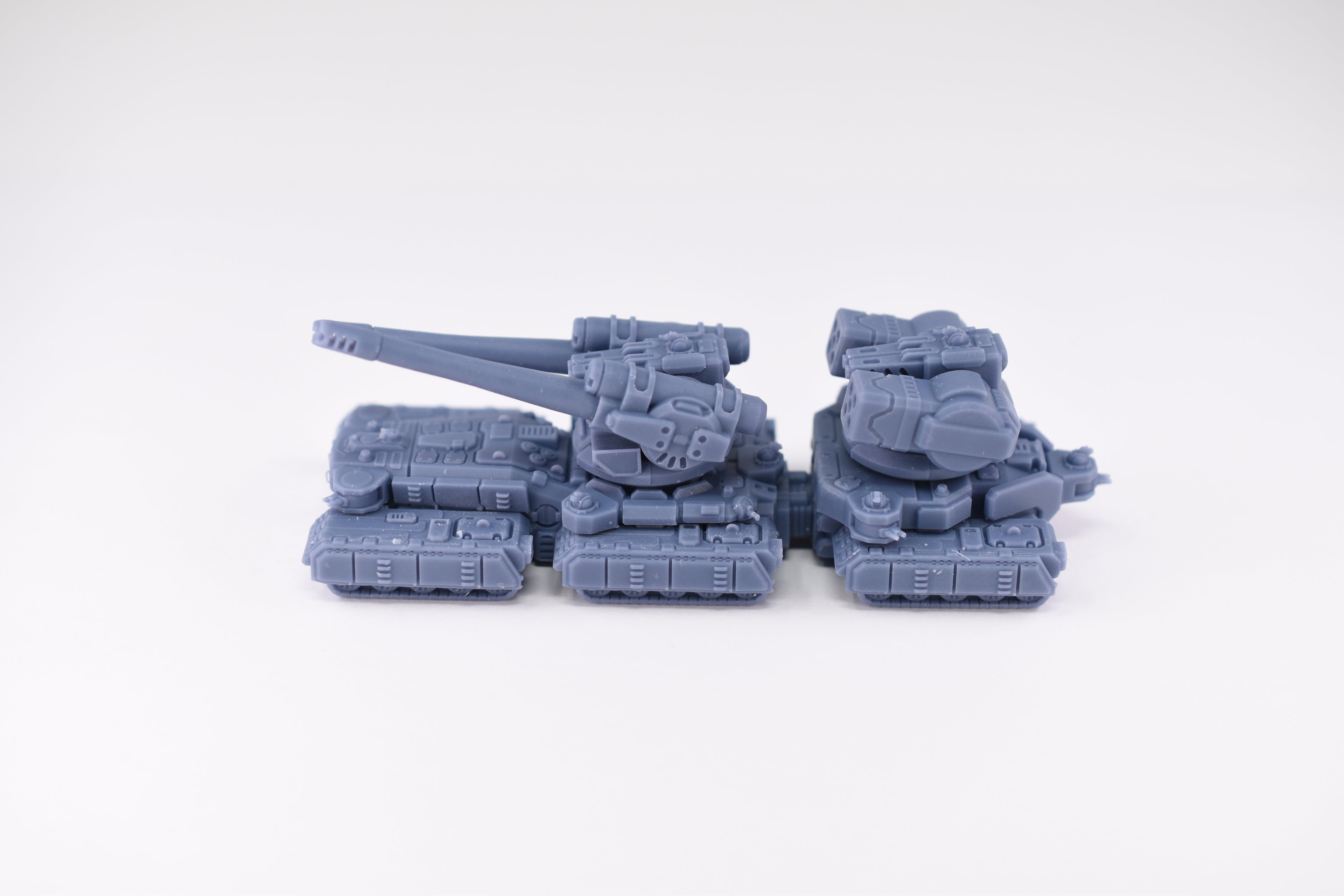 Daster Superheavy Artillery. 3D printed mini.