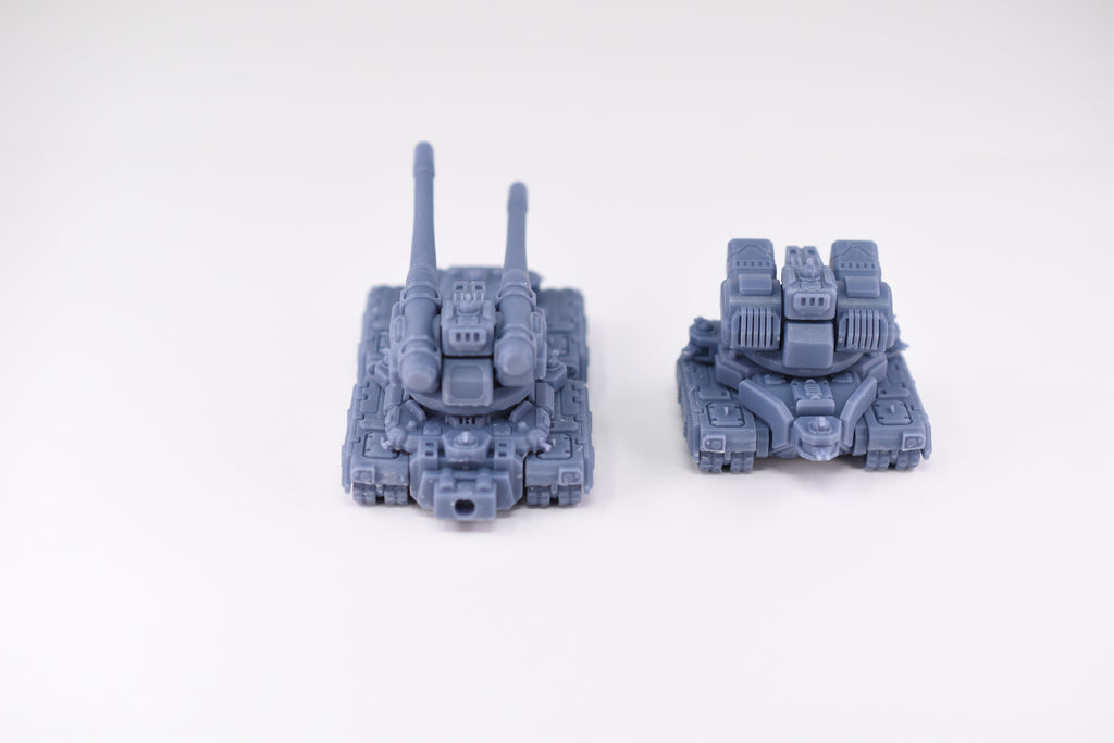 Daster Superheavy Artillery. 3D printed mini.