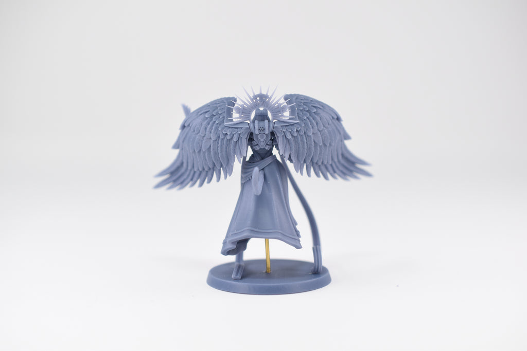 Space Nuns Bastet Celesine Saint. 3D printed mini.