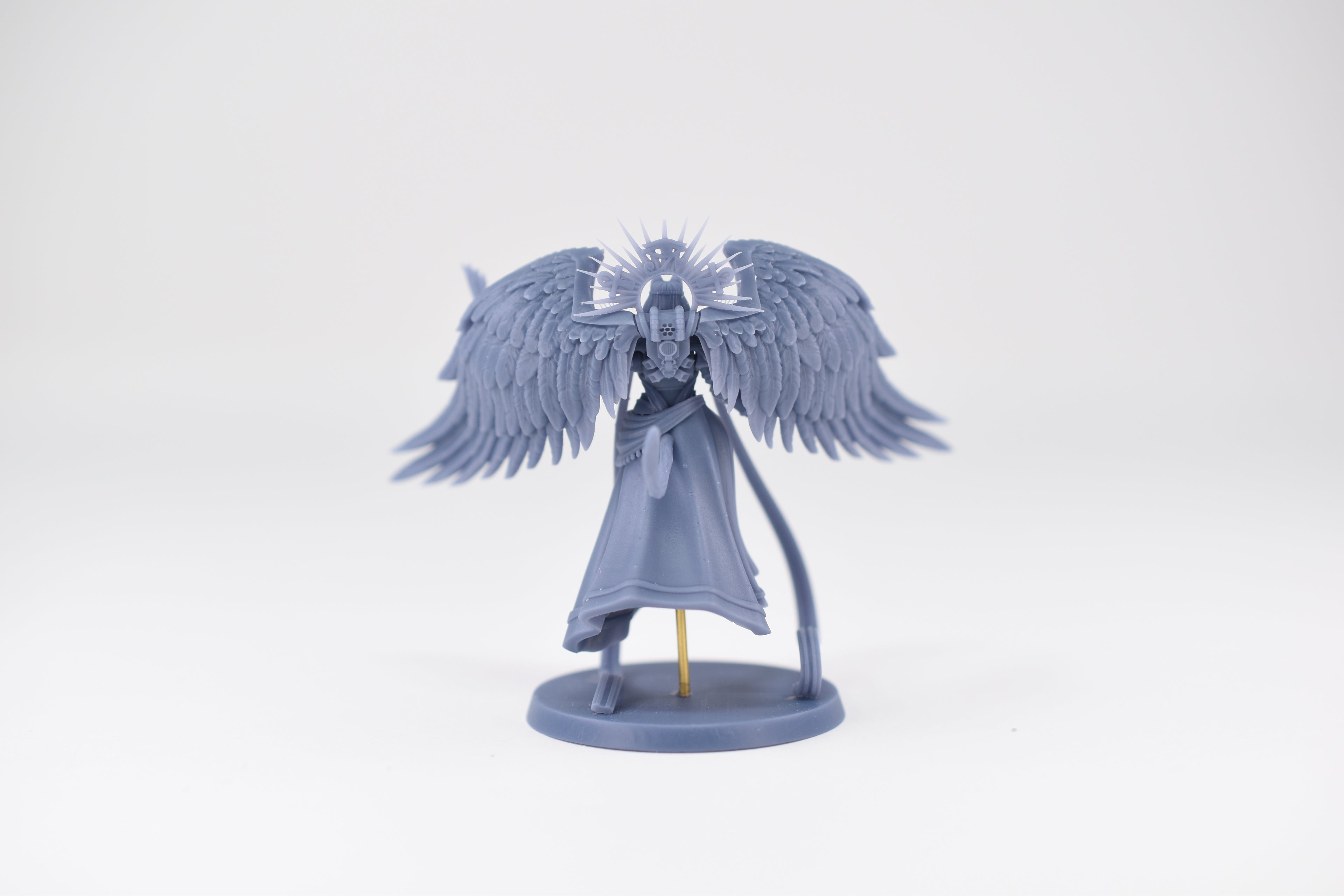 Space Nuns Bastet Celesine Saint. 3D printed mini.