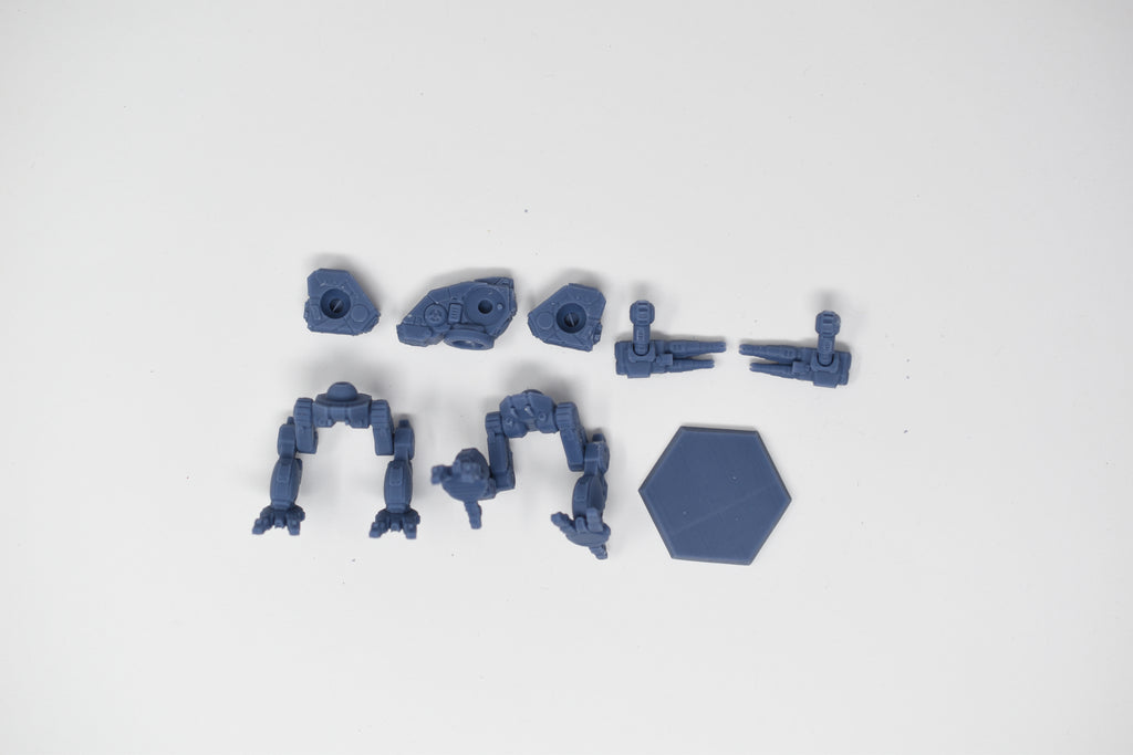 Mdog P mecha. 3D printed mini.