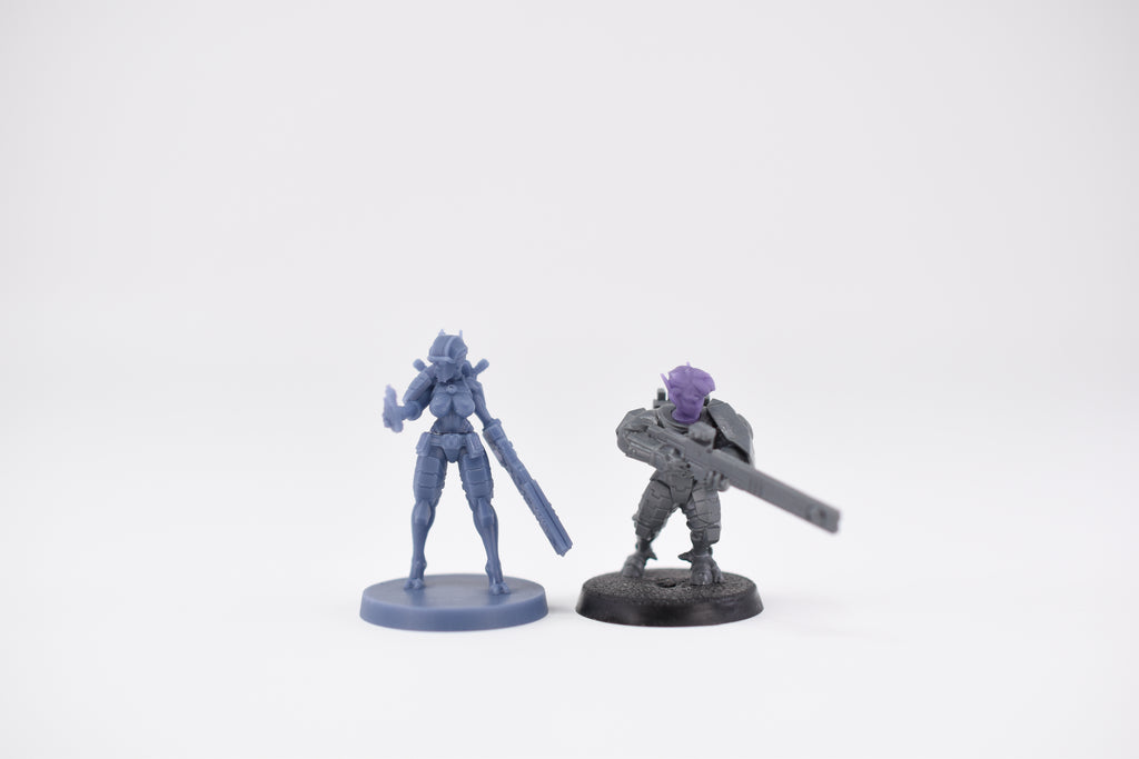 Greater Good Breachers Short. 3D printed mini.