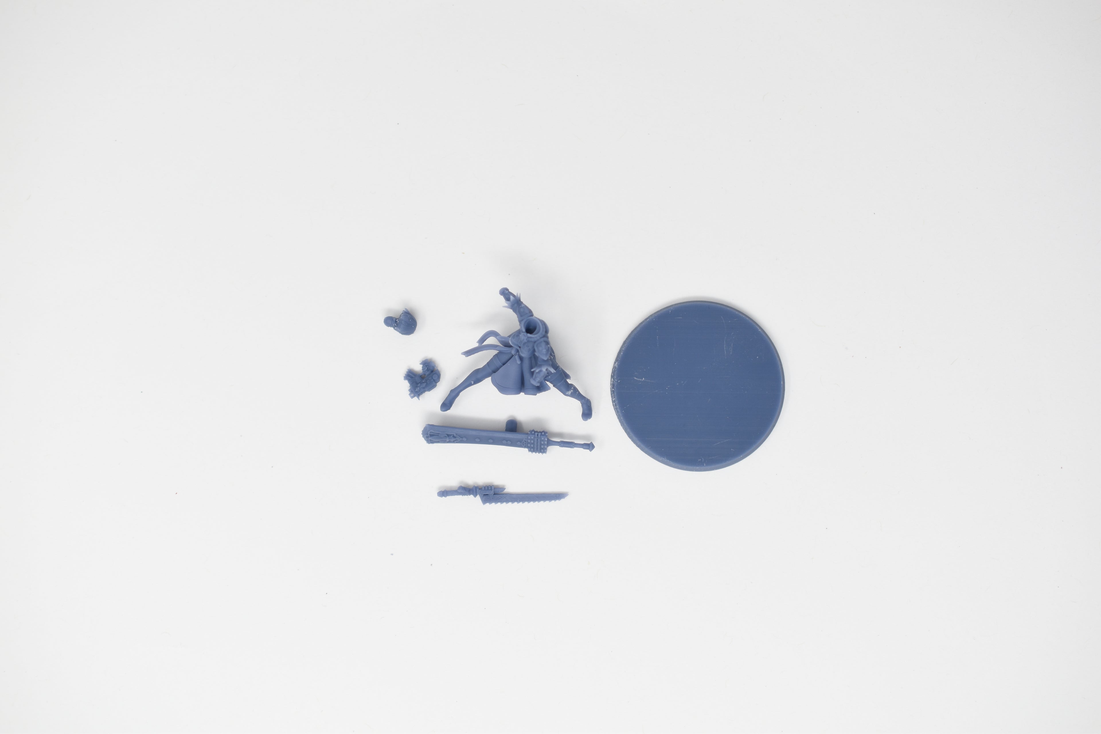 Space Nuns Sister Nier 3. 3D printed mini.