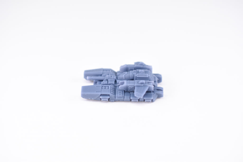 Mamka Luka Hovercraft. 3D printed mini.