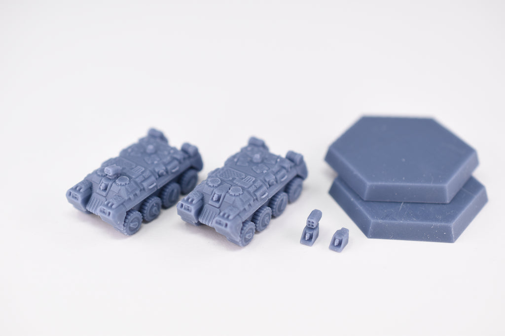 HAPC Wheeled Transport. 3D printed mini.