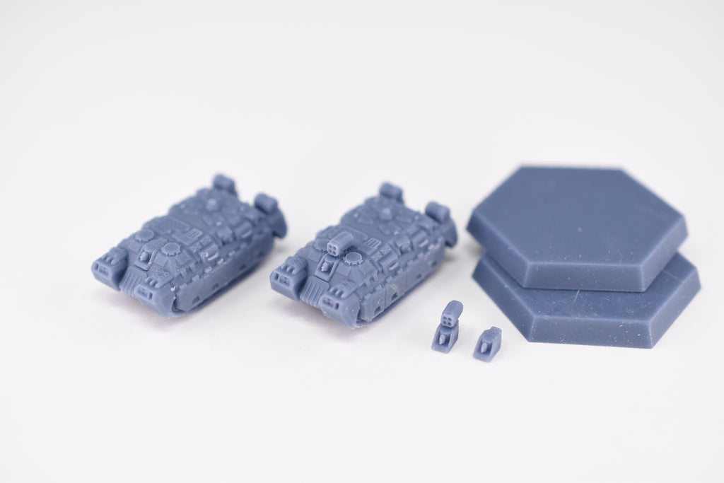 HAPC Tracked Transport. 3D printed mini.