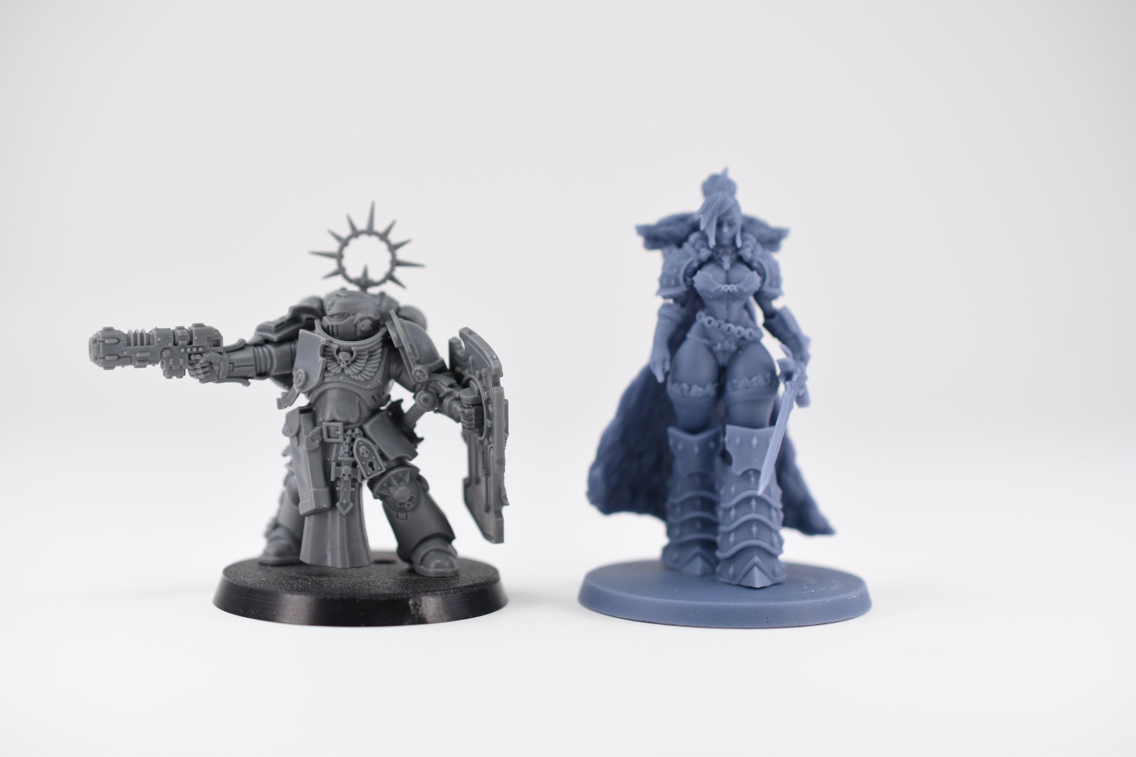Matriarch Lady Freya 3 Waifu. 3D printed mini.