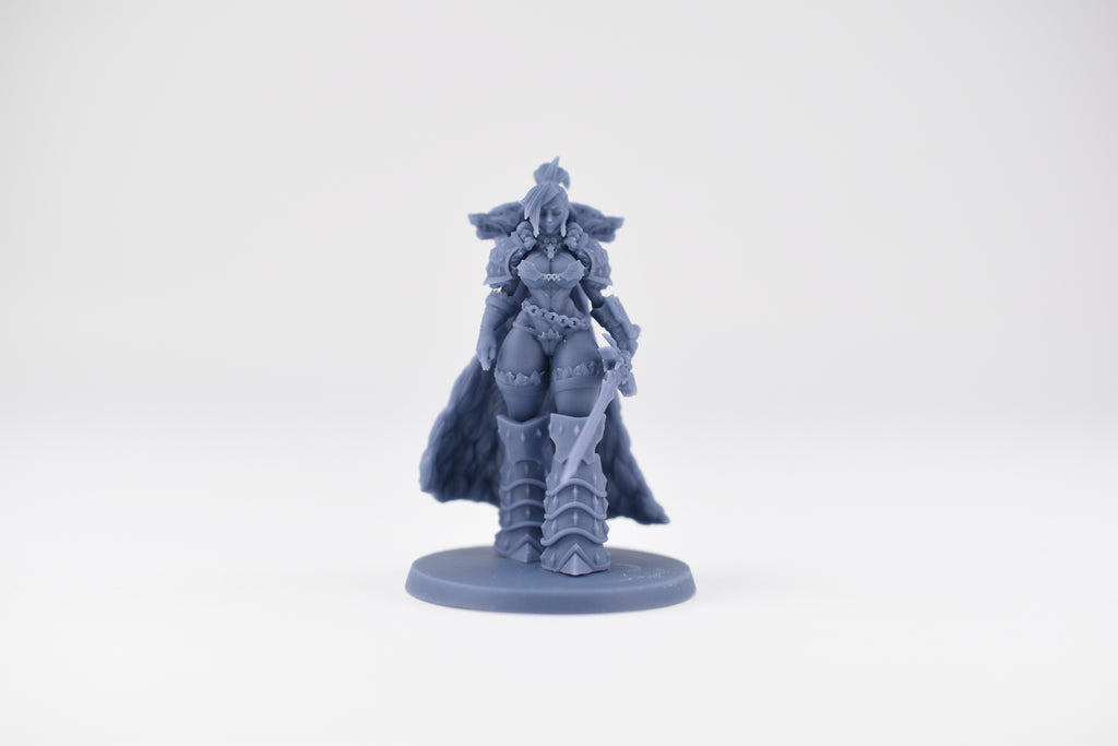 Matriarch Lady Freya 3 Waifu. 3D printed mini.