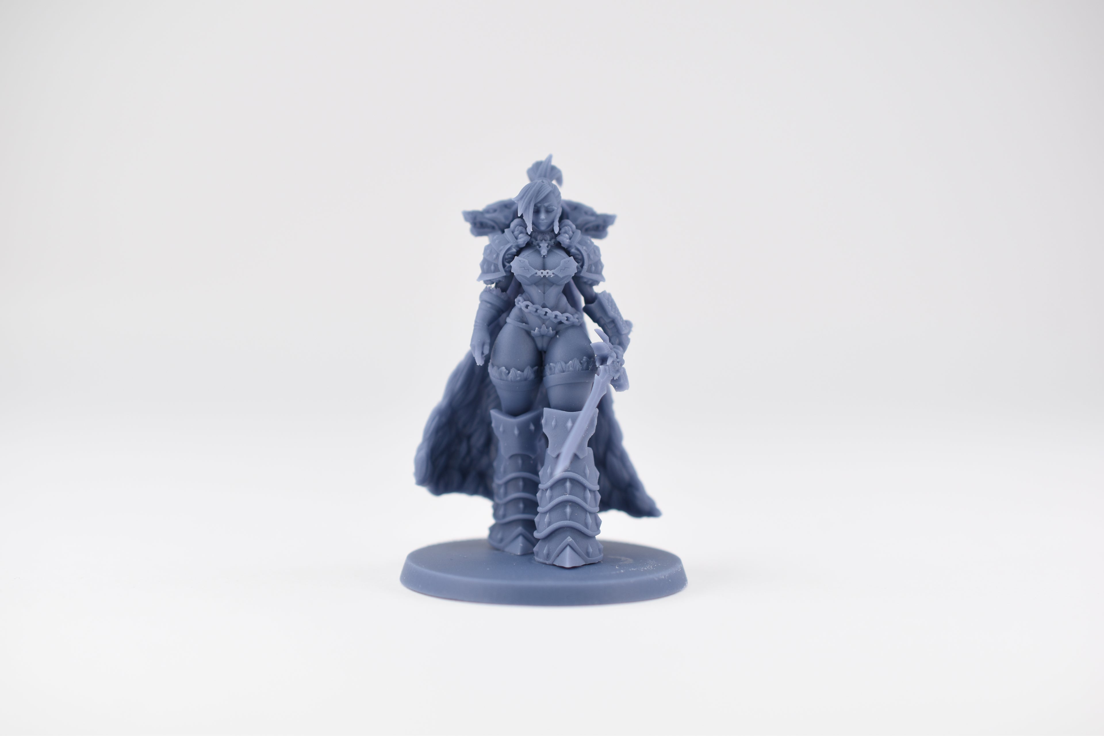Matriarch Lady Freya 3 Waifu. 3D printed mini.