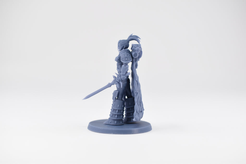 Matriarch Lady Freya 3 Waifu. 3D printed mini.