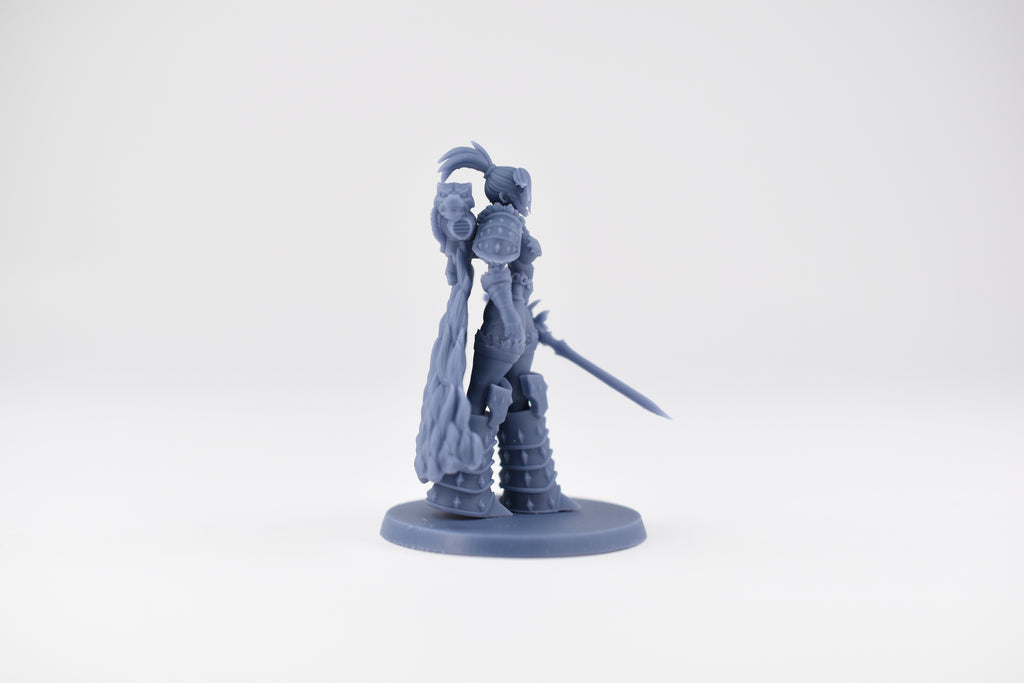 Matriarch Lady Freya 3 Waifu. 3D printed mini.