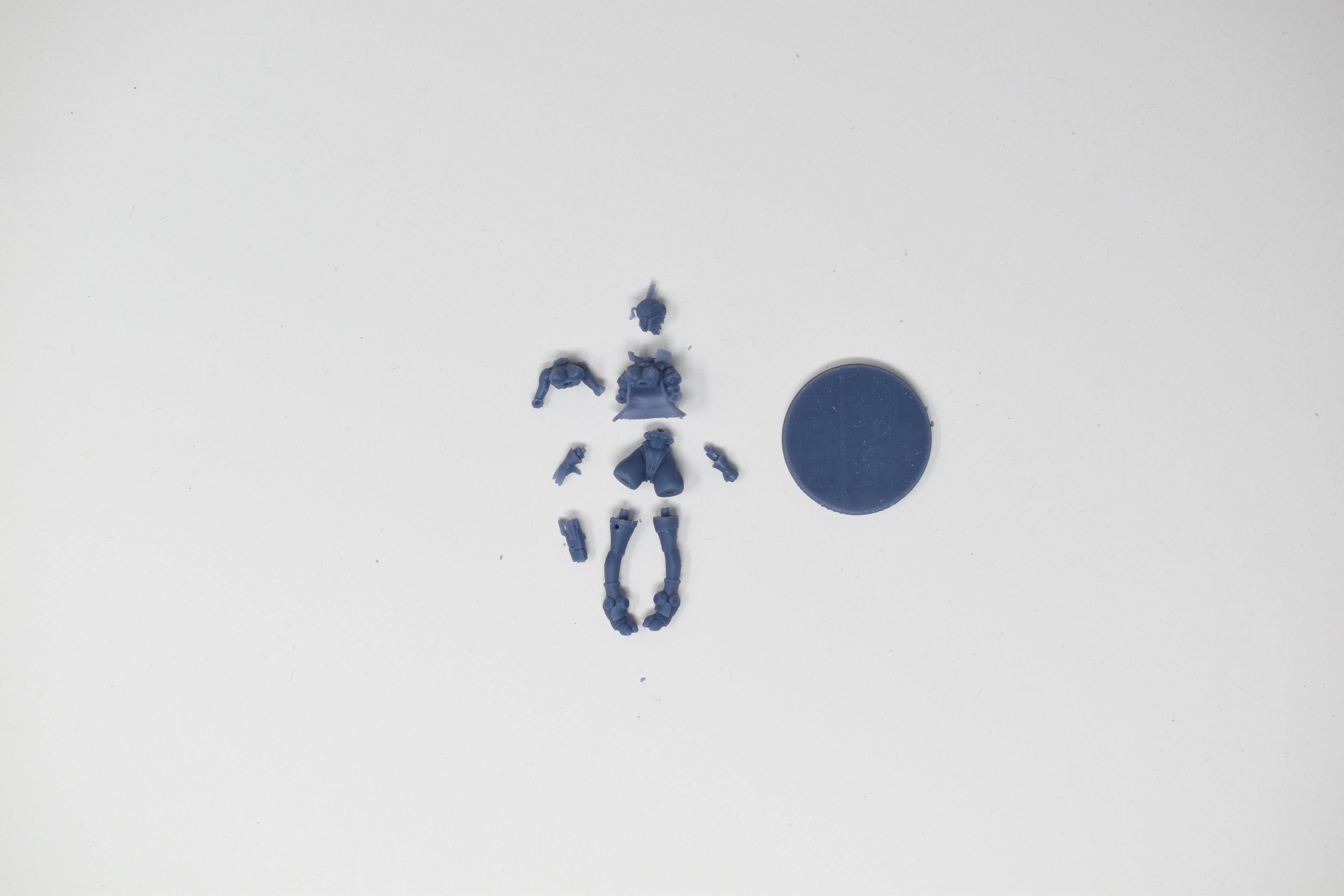 Greater Good Pinup Pilot (Standing). 3D printed mini.