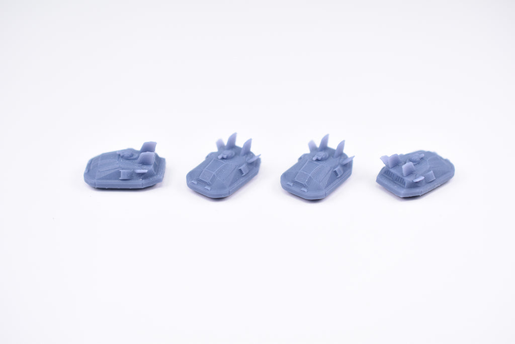 HV1 Begunok Hovercraft. 3D printed mini.