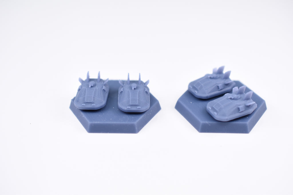 HV1 Begunok Hovercraft. 3D printed mini.