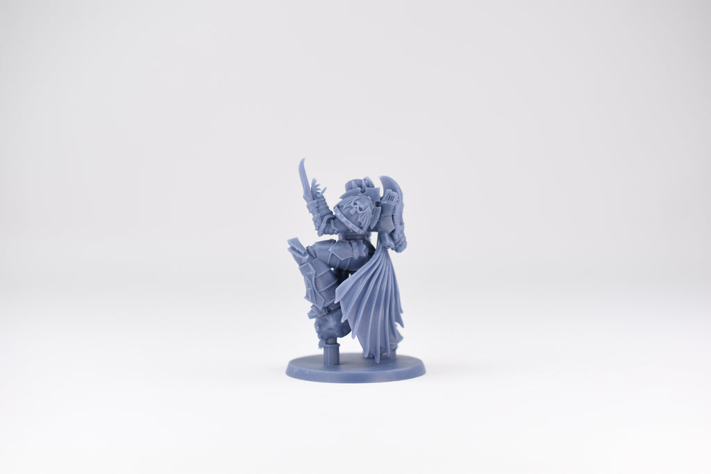 Matriarch Lady Kurze. 3D printed mini.