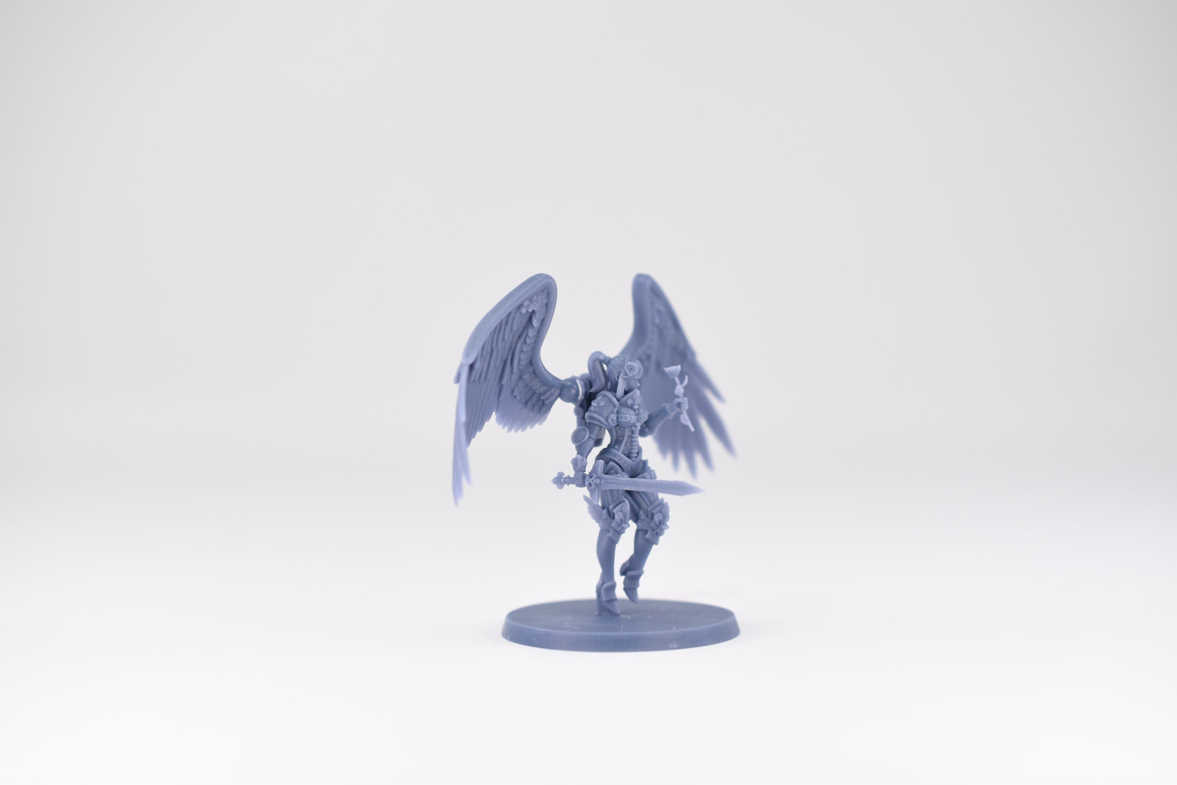 Space Nuns Angel Saint. 3D printed mini.