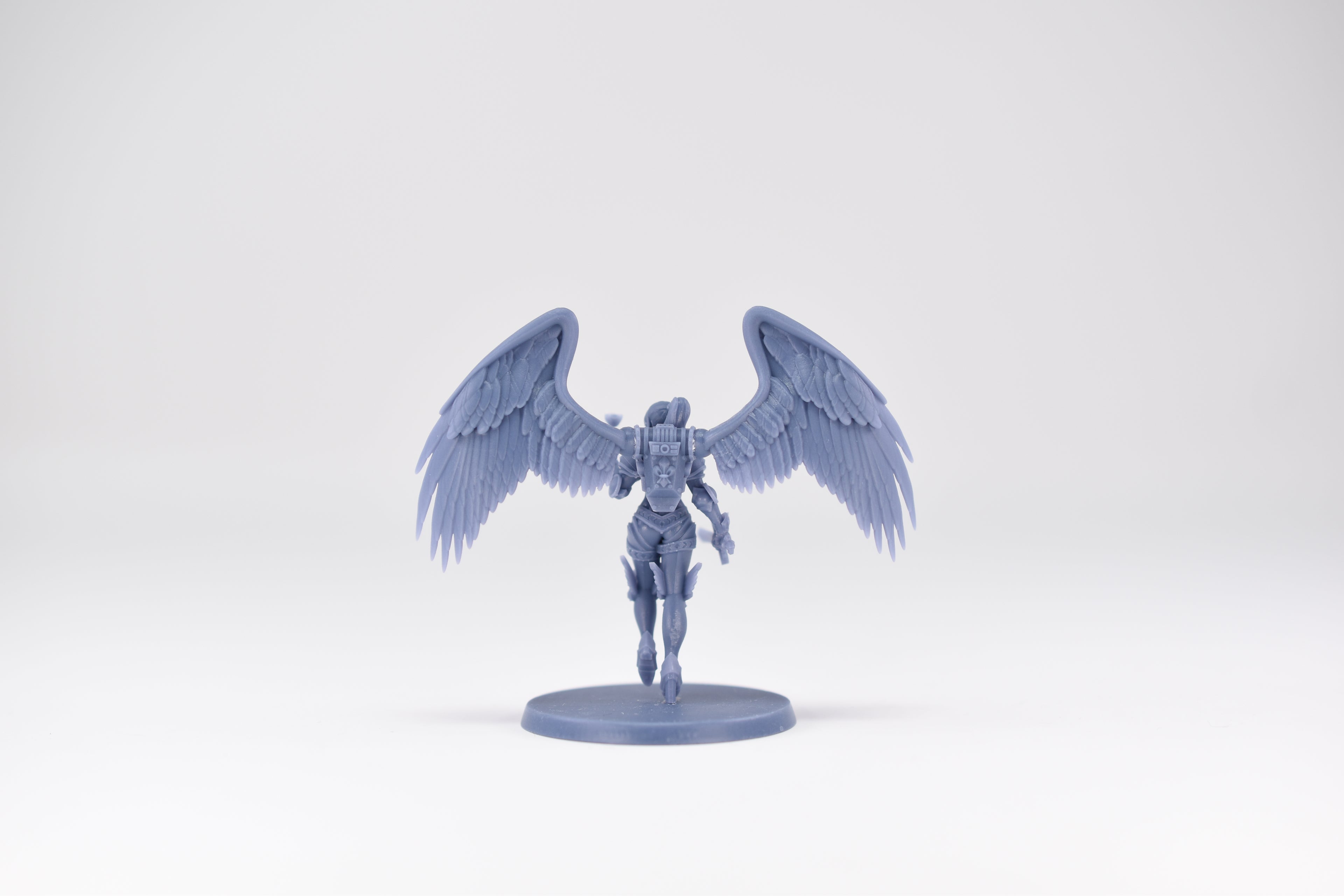 Space Nuns Angel Saint. 3D printed mini.