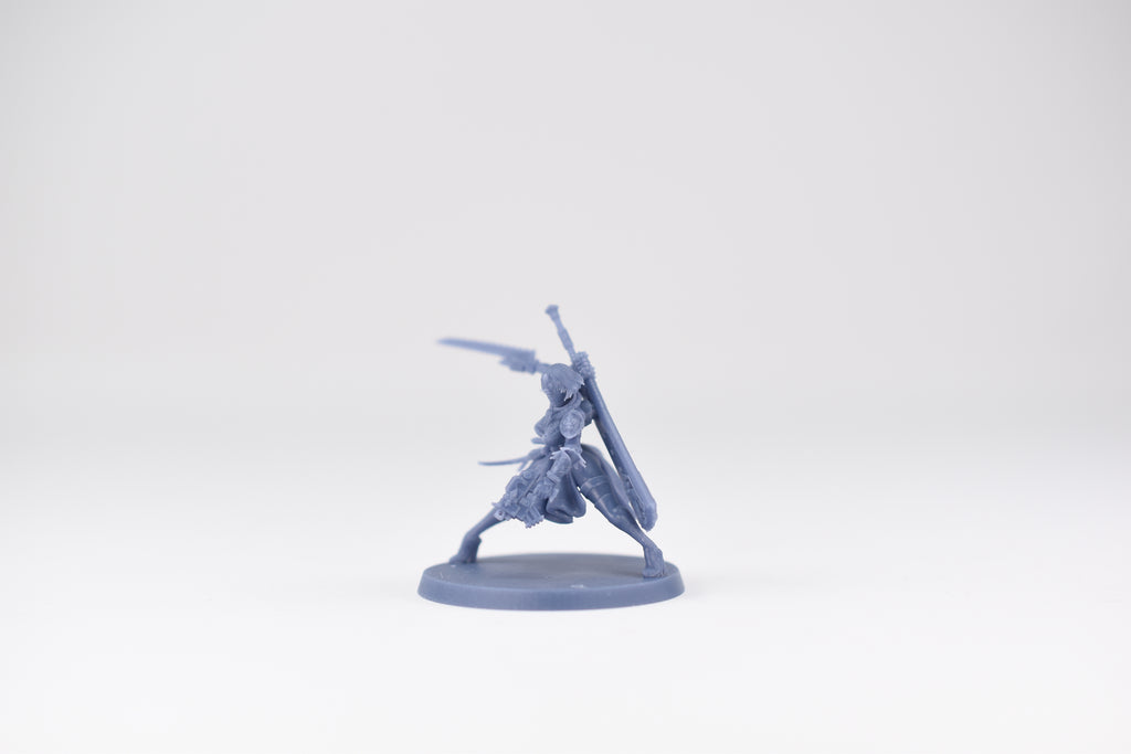 Space Nuns Sister Nier 3. 3D printed mini.