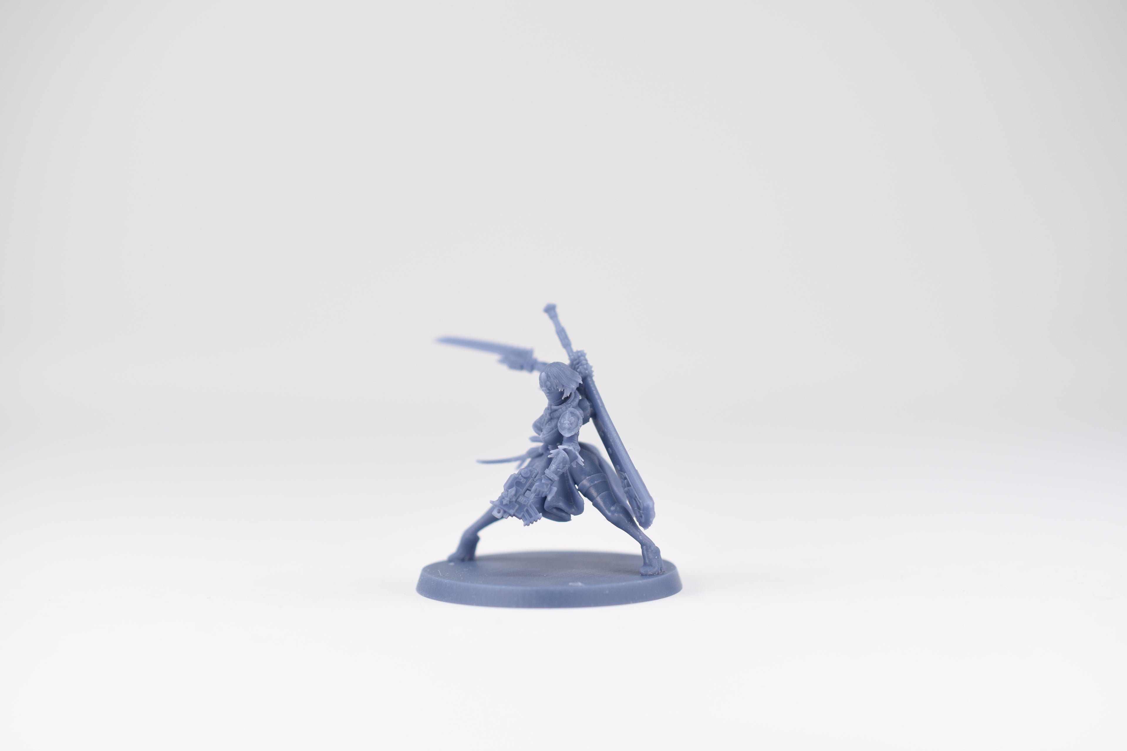 Space Nuns Sister Nier 3. 3D printed mini.