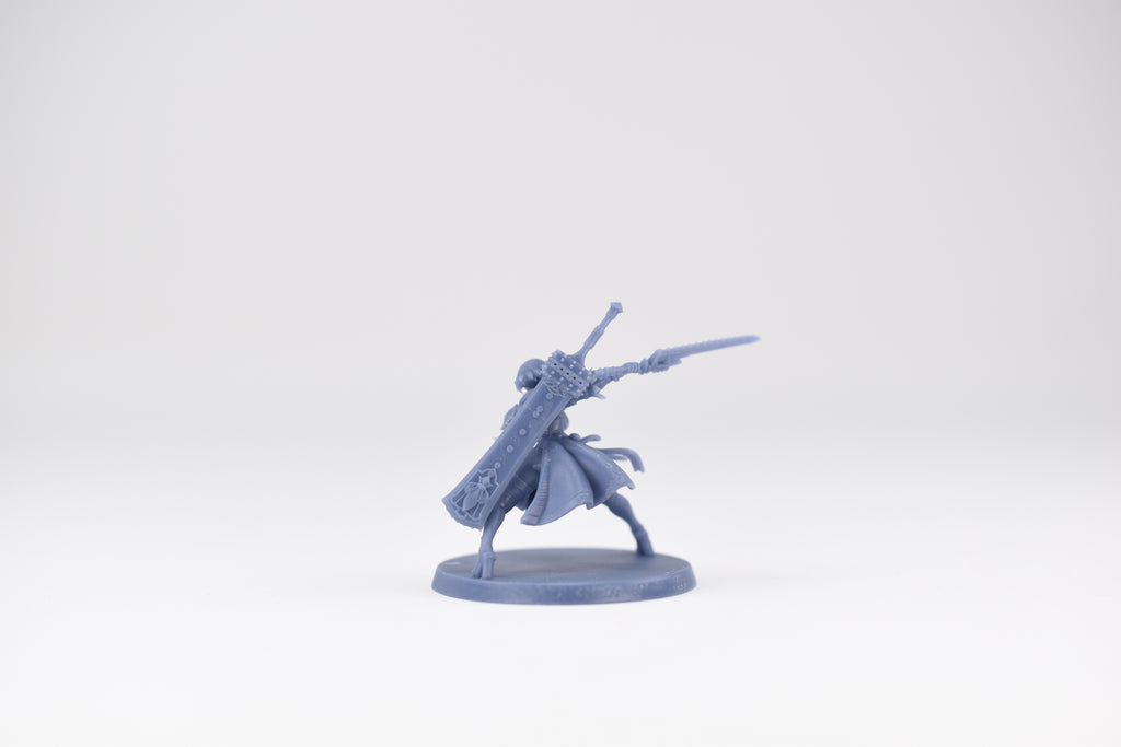 Space Nuns Sister Nier 3. 3D printed mini.
