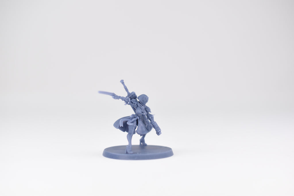 Space Nuns Sister Nier 3. 3D printed mini.