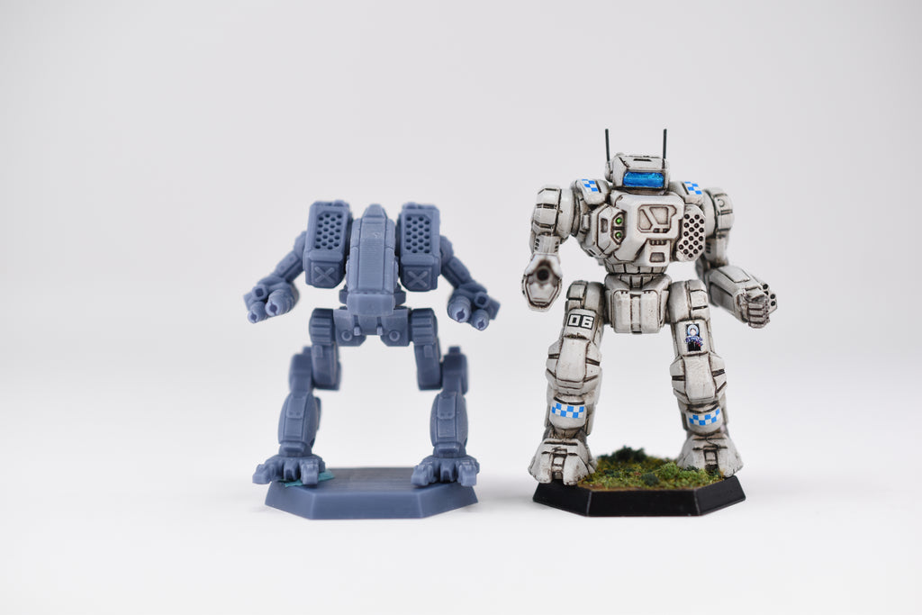 Mdog P mecha. 3D printed mini.
