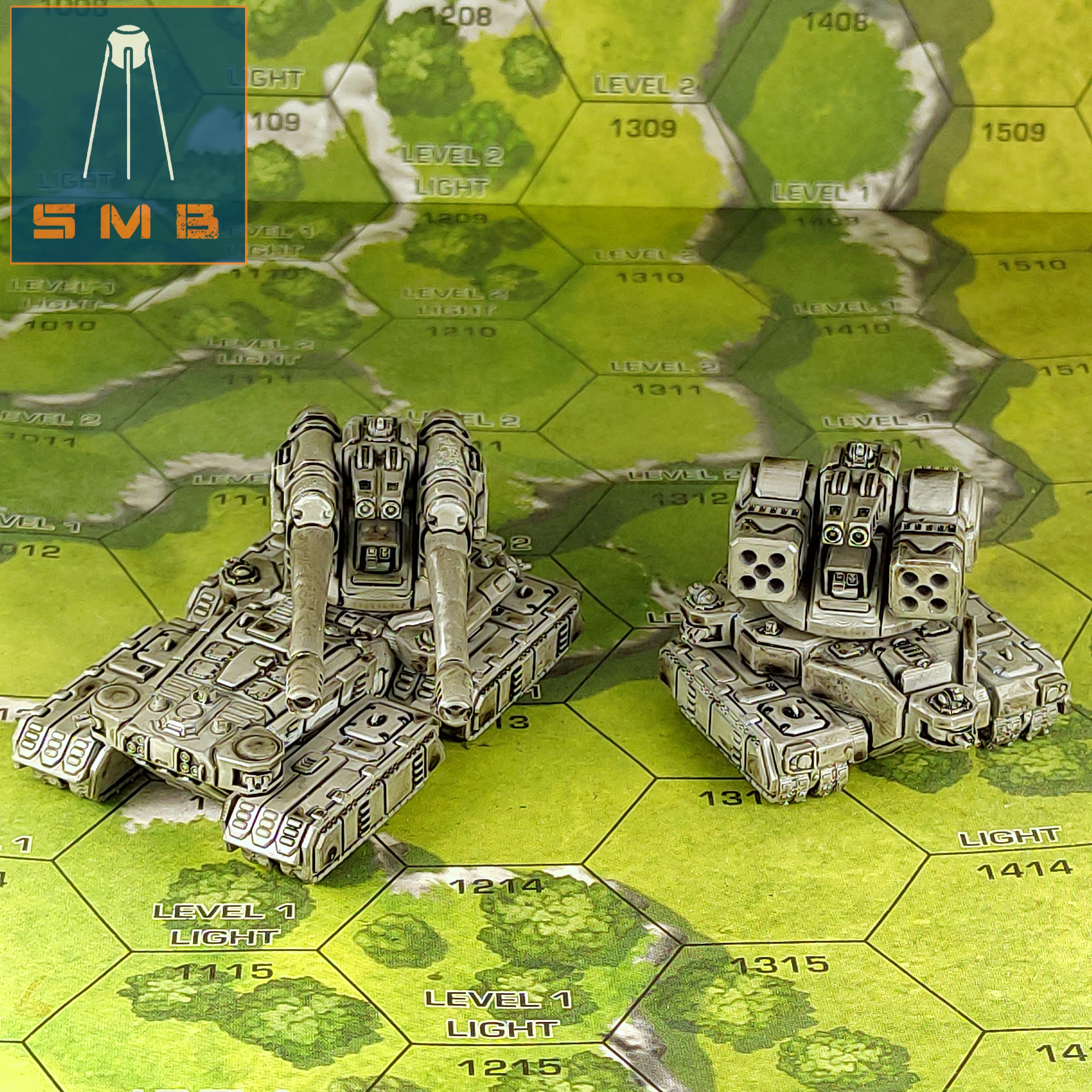 Daster Superheavy Artillery. 3D printed mini.