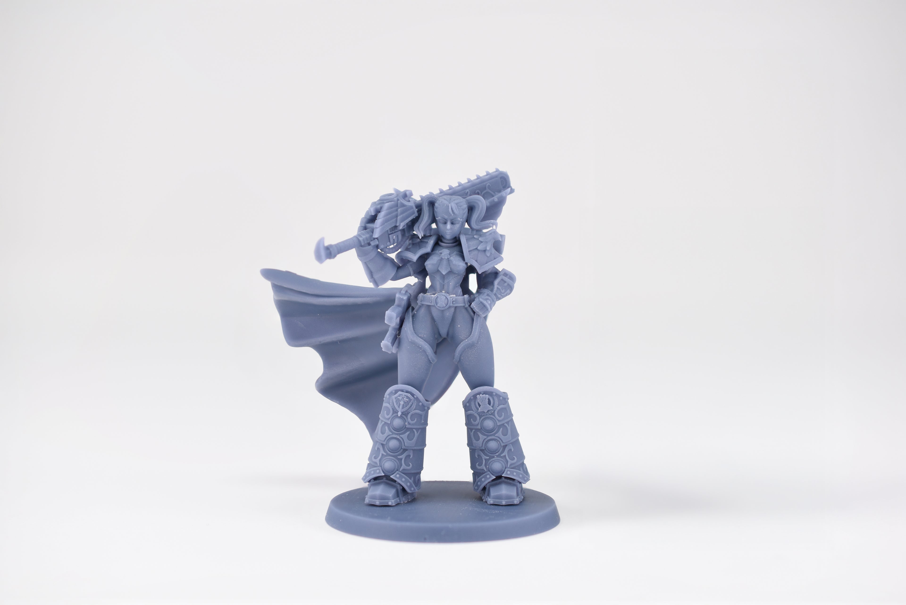 Matriarch Lady Dorn 2 Waifu. 3D printed mini.
