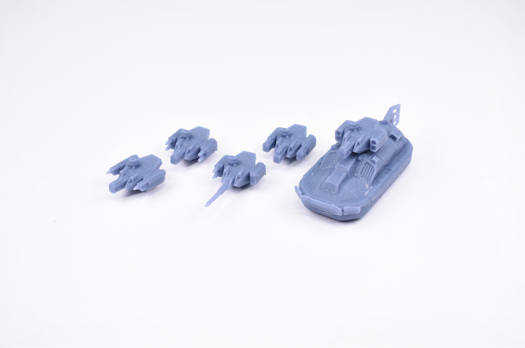 Edgar Hovercraft. 3D printed mini.