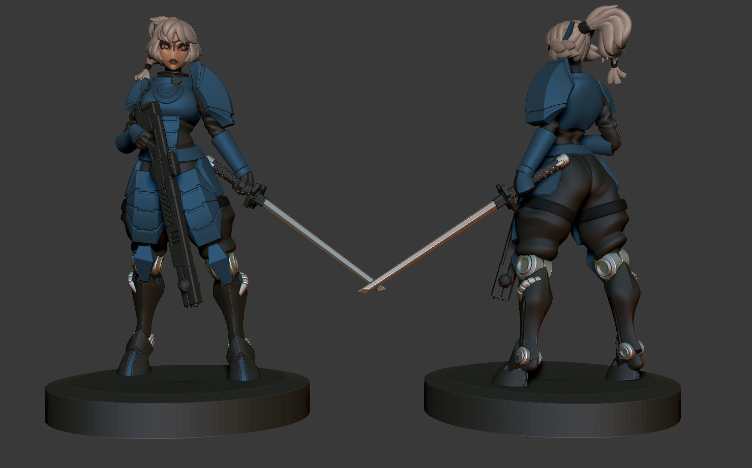 Greater Good Fire Blade. 3D printed mini.