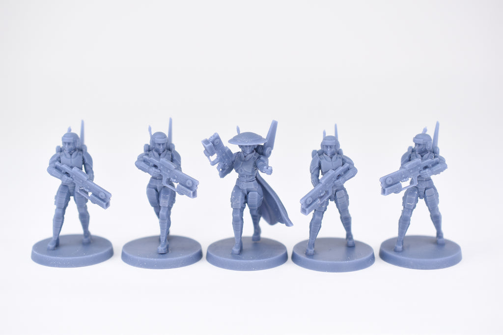 Greater Good Human Auxiliaries 2. 3D printed mini.
