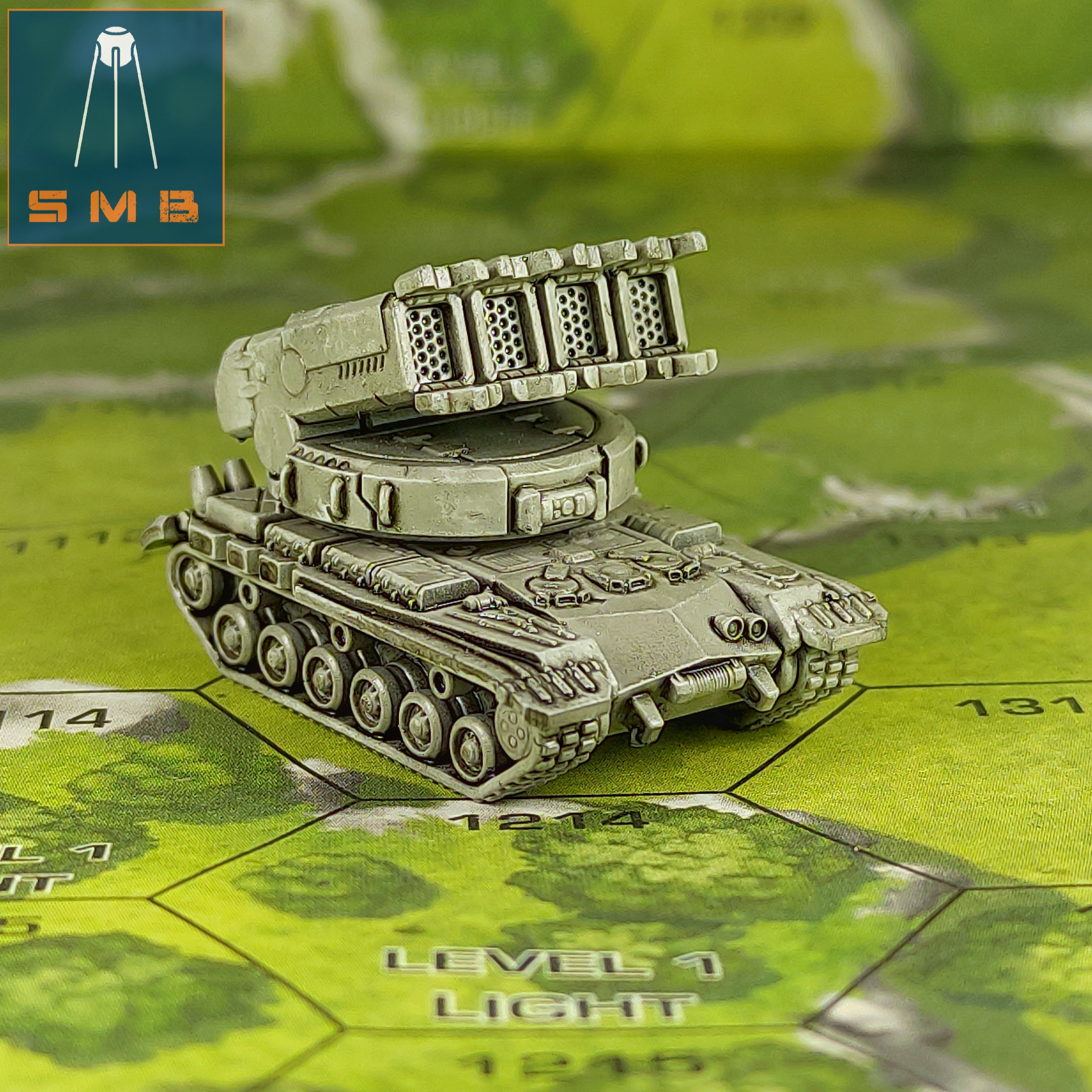 Heavy Nesun Raket. 3D printed mini.