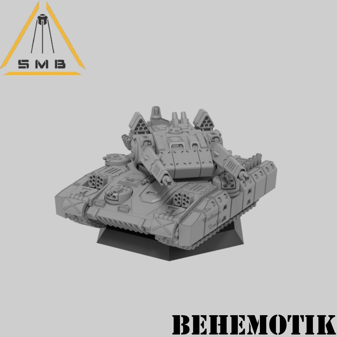 Behemotik Tank. 3D printed mini.