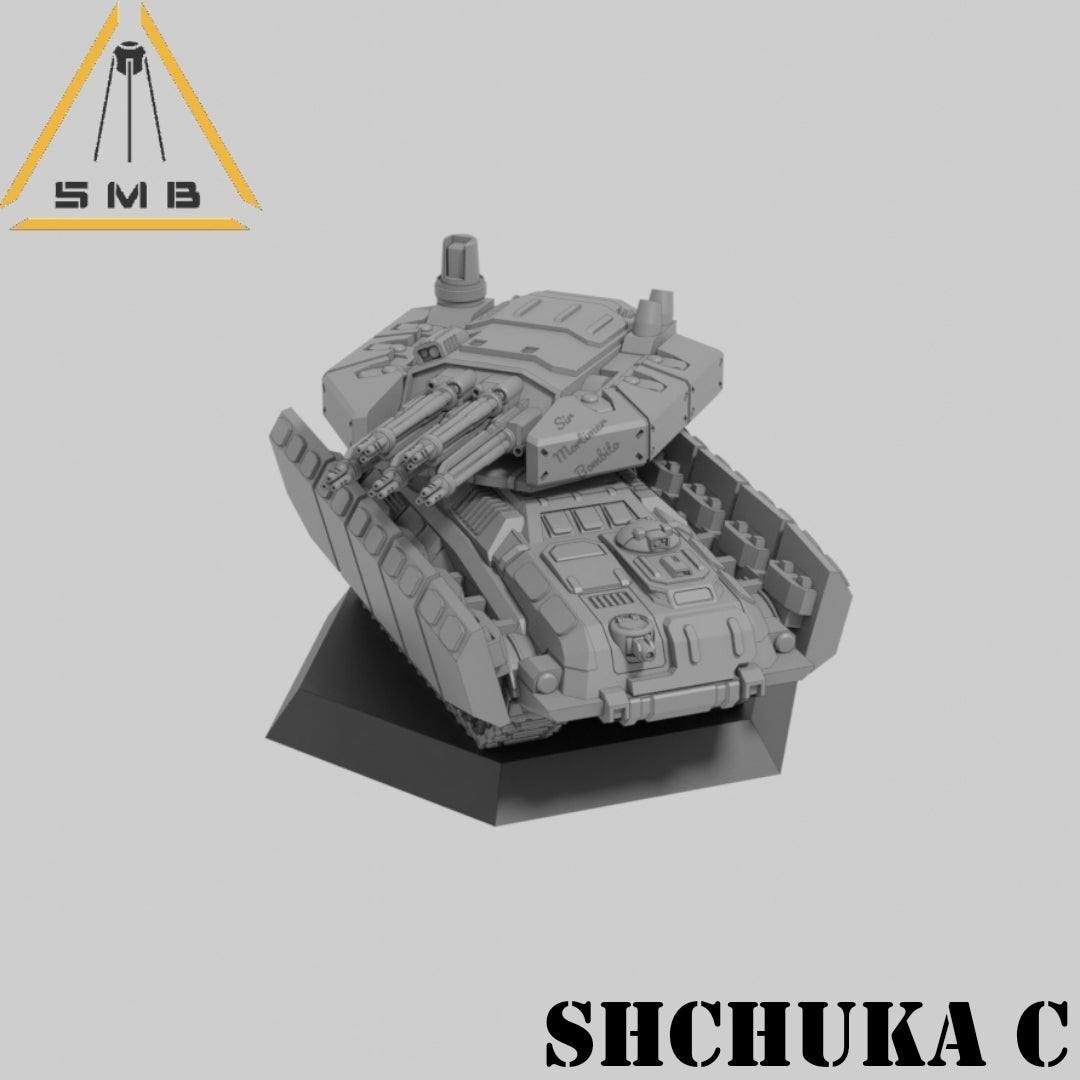 Shchuka C Tank. 3D printed mini.