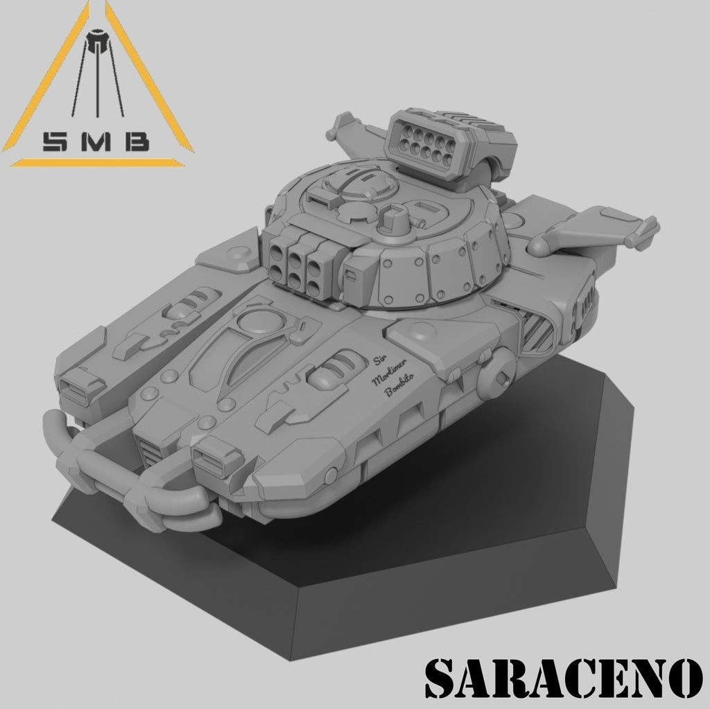 Saraceno Hovercraft. 3D printed mini.
