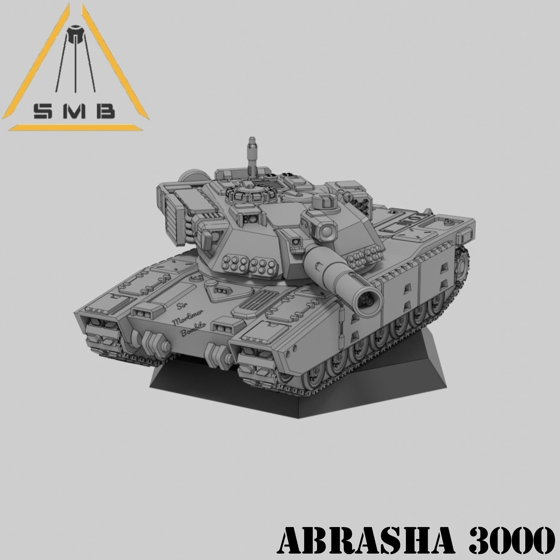 Abrasha 3000 Tank. 3D printed mini.