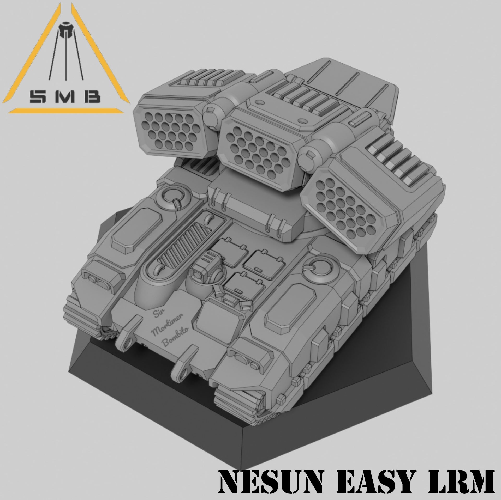 Nesun Easy Tank. 3D printed mini.